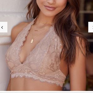 NWT Free people lace bralette
